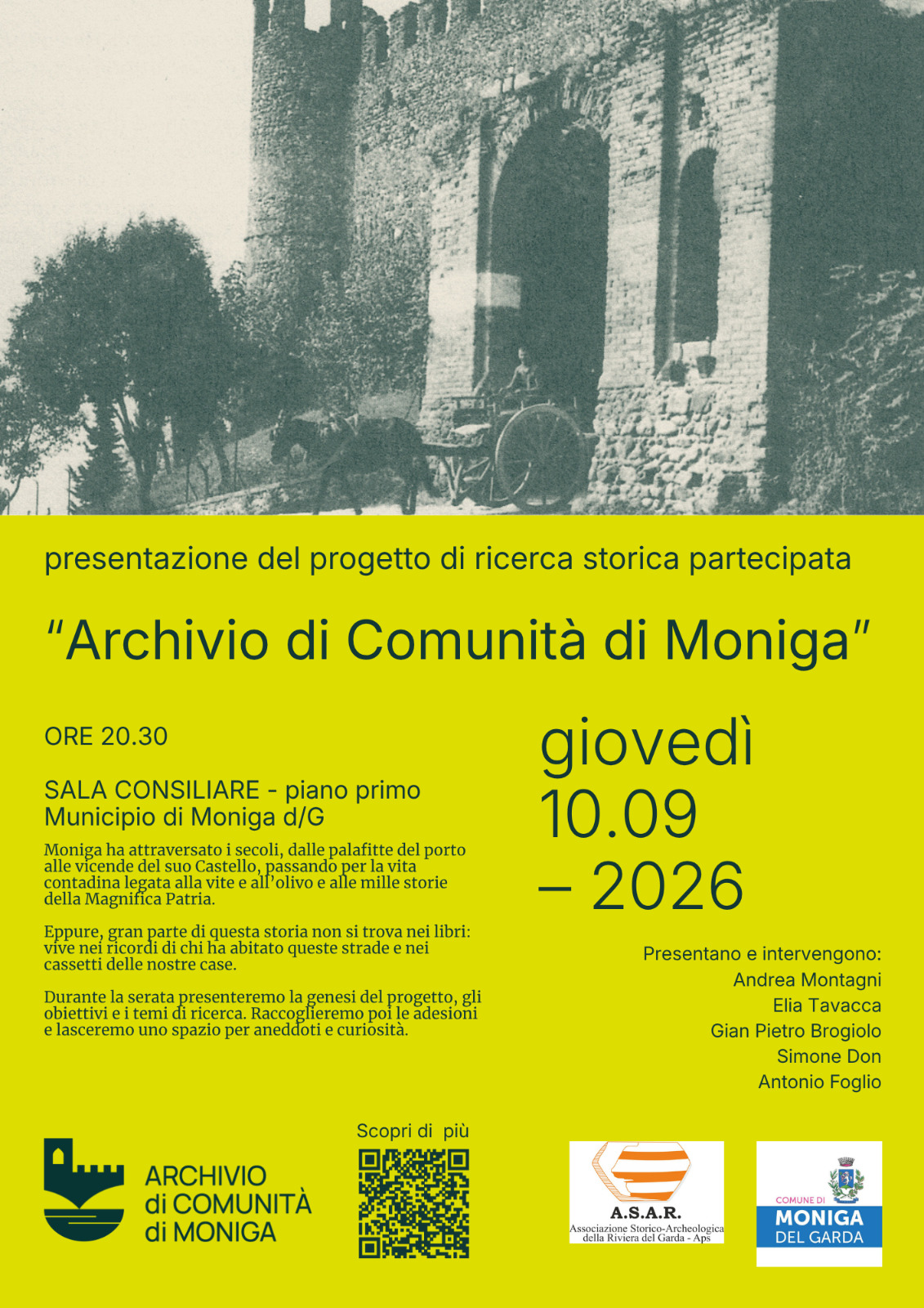 Archivio di comunità di&nbsp;Moniga